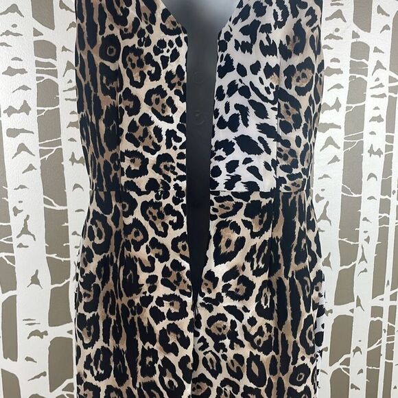 Cato Leopard Print Sheath Dress NEW 6 - Picture 7 of 9